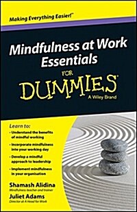 Mindfulness at Work Essentials for Dummies (Paperback)