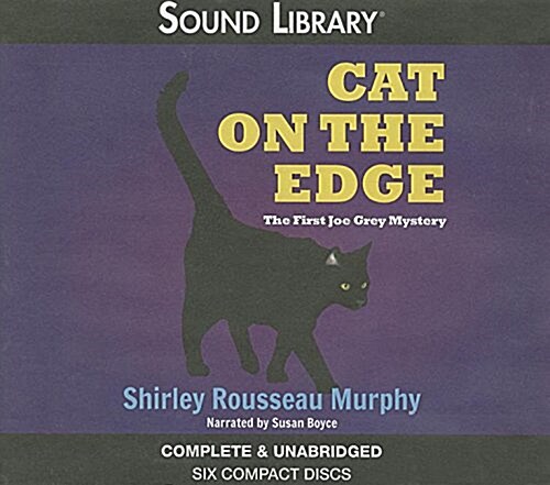 Cat on the Edge Lib/E: A Joe Grey Mystery (Audio CD)