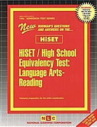 Hiset / High School Equivalency Test, Language Arts-Reading: Passbooks Study Guide (Spiral)