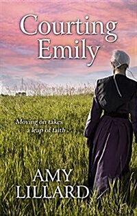 Courting Emily (Hardcover, Large Print)