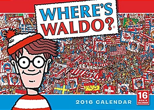 Wheres Waldo? Calendar (Wall, 2016)