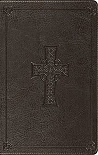 Value Thinline Bible-ESV-Celtic Cross Design (Imitation Leather)