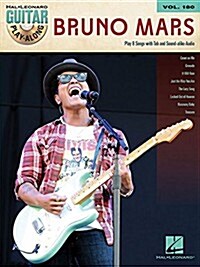 Bruno Mars: Guitar Play-Along Volume 180 (Hardcover)