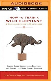How to Train a Wild Elephant & Other Adventures in Mindfulness: Simple Daily Mindfulness Practices for Living Life More Fully & Joyfully (MP3 CD)