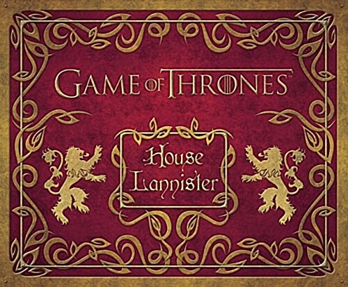 GAME OF THRONES: HOUSE LANNISTER DELUXE STATIONERY SET (Book)