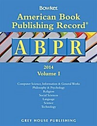 American Book Publishing Record Annual - 2 Vol Set, 2014 (Hardcover)