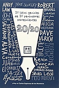 20/20. 20 Listas Geniales de 20 Pensadores Sobresalientes (Paperback)