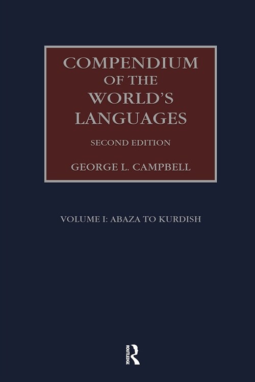 Compendium of the Worlds Languages (Hardcover, 2nd, Revised)