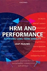 HRM and Performance : Achieving Long Term Viability (Hardcover)