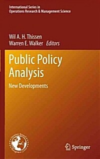 Public Policy Analysis: New Developments (Paperback, 2013)