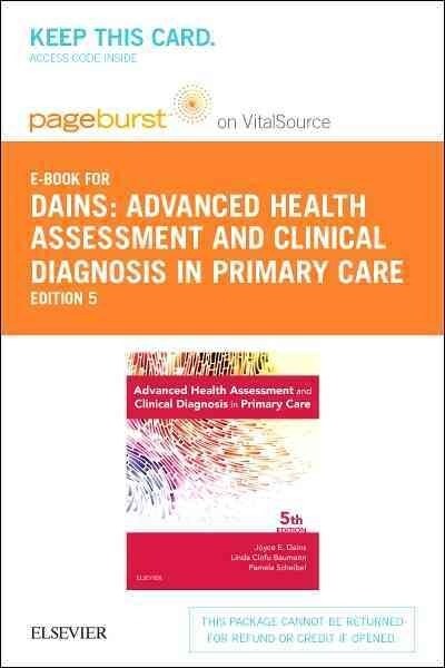 Advanced Health Assessment and Clinical Diagnosis in Primary Care (Pass Code, 5th)