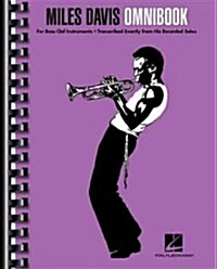 Miles Davis Omnibook: For Bass Clef Instruments (Paperback)