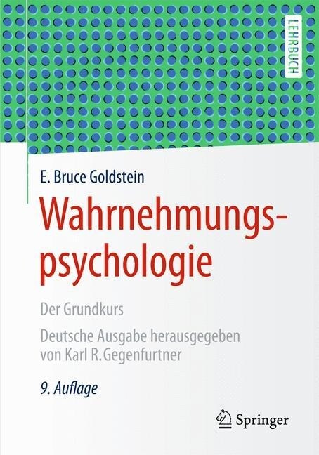 Wahrnehmungspsychologie: Der Grundkurs (Hardcover, 9, 9. Aufl. 2015)