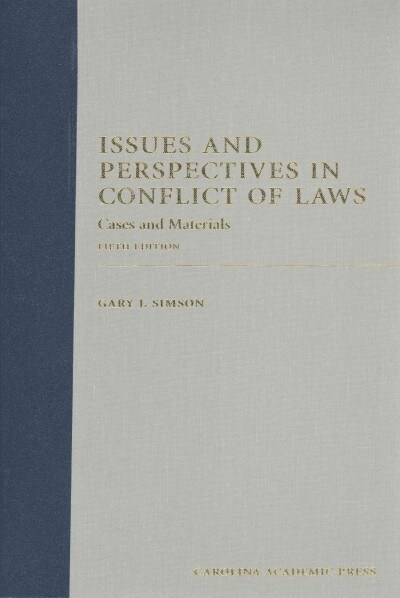 Issues and Perspectives in Conflict of Laws (Hardcover, 5th)