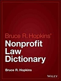 Hopkins Nonprofit Law Dictionary (Hardcover)