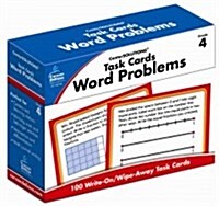 Task Cards: Word Problems, Grade 4 (Other)