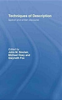 Techniques of Description : Spoken and Written Discourse (Paperback)