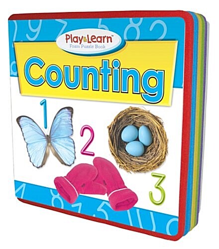 Counting Play & Learn Foam Puzzle Book (Board Book)