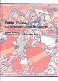 Fruhe Prosa (Hardcover)