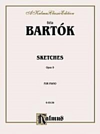 Bartok Sketches Op.9 (Paperback)