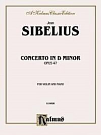 Concerto in D Minor, Op. 47 (Paperback)