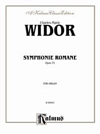 Widor Symphony Romane Op.73 (Paperback)