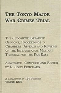 Tokyo Major War Crimes Trial (Hardcover)
