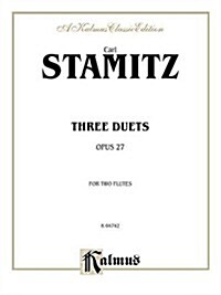 Three Duets, Op. 27 (Paperback)