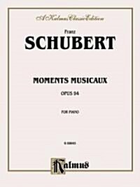  Moments Musicaux Op 94 (Paperback)