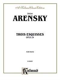 Three Esquisses, Op. 24 (Paperback)