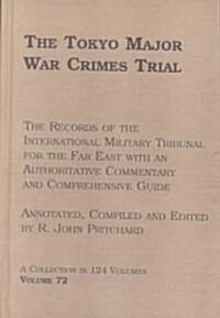 The Tokyo Major War Crimes Trial (Hardcover)