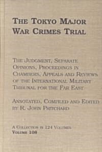 The Tokyo Major War Crimes Trial (Hardcover)