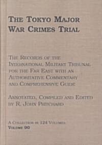 The Tokyo Major War Crimes Trial (Hardcover)