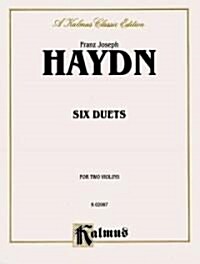 Six Duets (String- Two Violins) (Paperback)