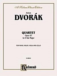 Quartet Opus 87 In E flat Major (Paperback)