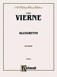 Vierne Allegetto for Organ (Paperback)