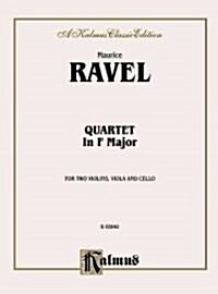 String Quartet in F Major, Kalmus Edition (Paperback)