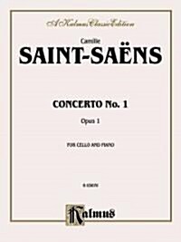 Cello Concerto No. 1, Op. 33 (Paperback)