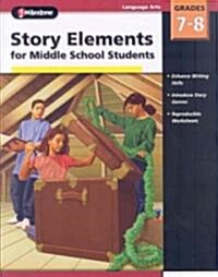 Story Elements for Middle School Students Grades 7-8 (Paperback)