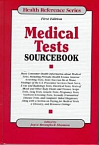 Medical Tests Sourcebook (Hardcover)