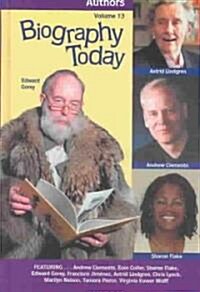 Biography Today Authors V13 (Hardcover)