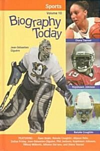 Biography Today Sports V10 (Hardcover)