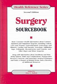Surgery Sourcebook (Hardcover, 2nd)