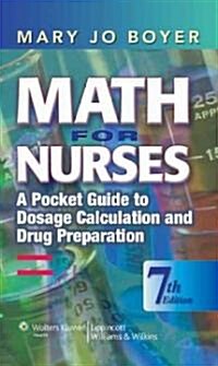 Math for Nurses (Paperback, 7th, PCK, POC)