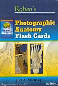 Rohens Photographic Anatomy Flash Cards (Other)