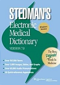 Stedmans Electronic Medical Dictionary Version 7.0 (CD-ROM, 1st)
