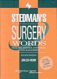 Stedmans Surgery Words (CD-ROM, 4th)