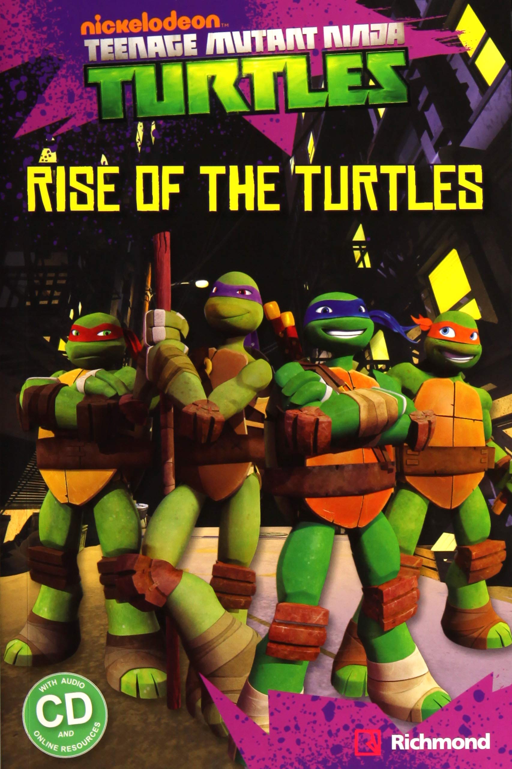 Teenage Mutant Ninja Turtles: Rise of the Turtles (Paperback + CD)