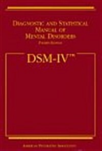 Diagnostic and Statistical Manual of Mental Disorders DSM-IV (Paperback, 4th)