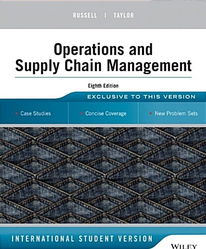 [중고] Operations Management: Creating Value Along the Supply Chain (Paperback, 8th Edition International Student Version)